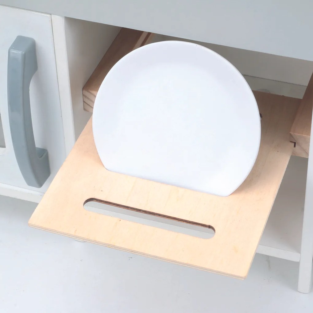 Bucătărie pentru copii Bino cu mașină de spălat