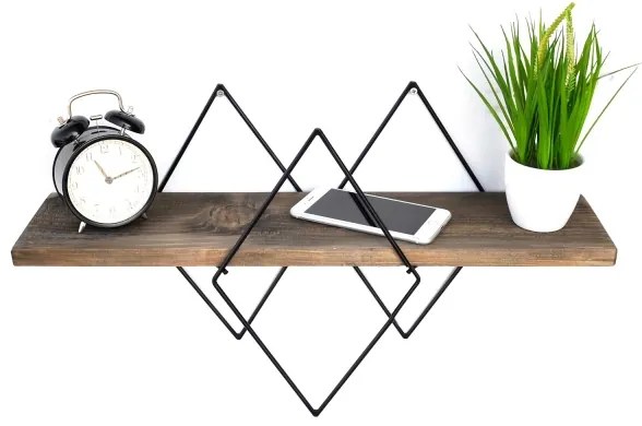 Raft de perete 36x60 cm molid