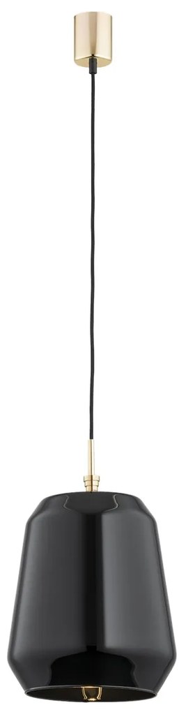 Lustra / Pendul modern design scandinav IRUN 25cm negru
