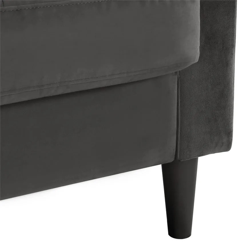 Colțar gri Strummer - CosmoLiving by Cosmopolitan