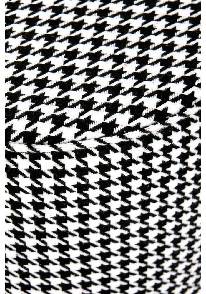 Scaun Aruna, negru/alb