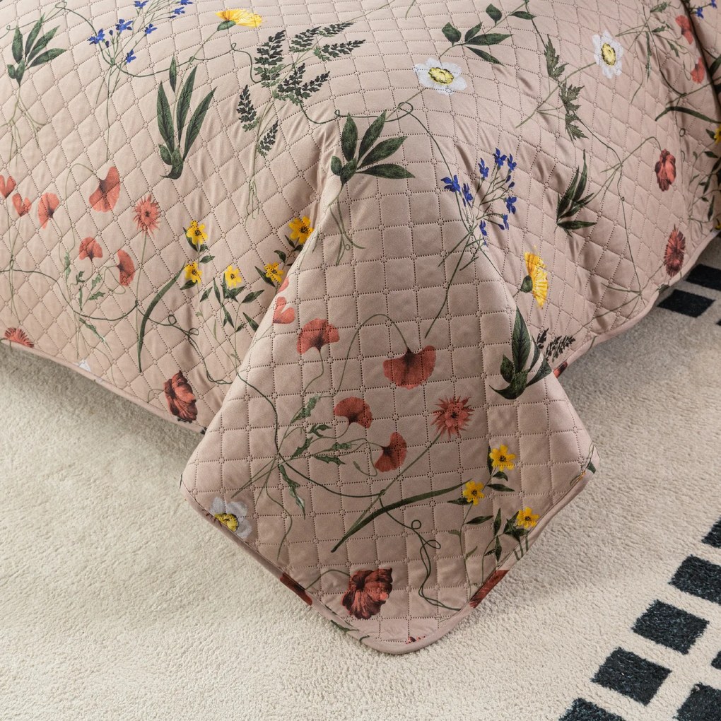 Cuvertura de pat HERBAR bej Dimensiune: 170 x 210 cm