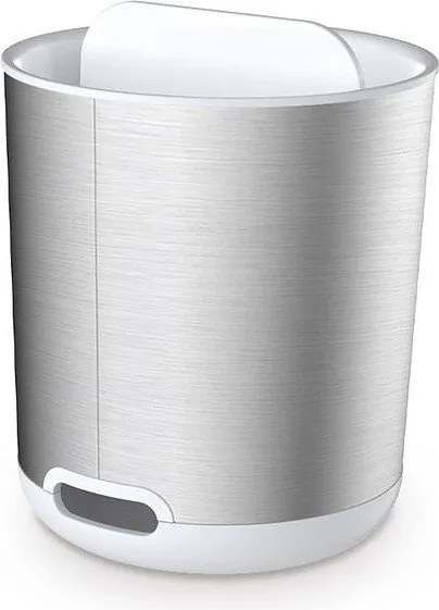 Suport pentru periuța de dinți argintiu din oțel inoxidabil Duo Steel – Joseph Joseph