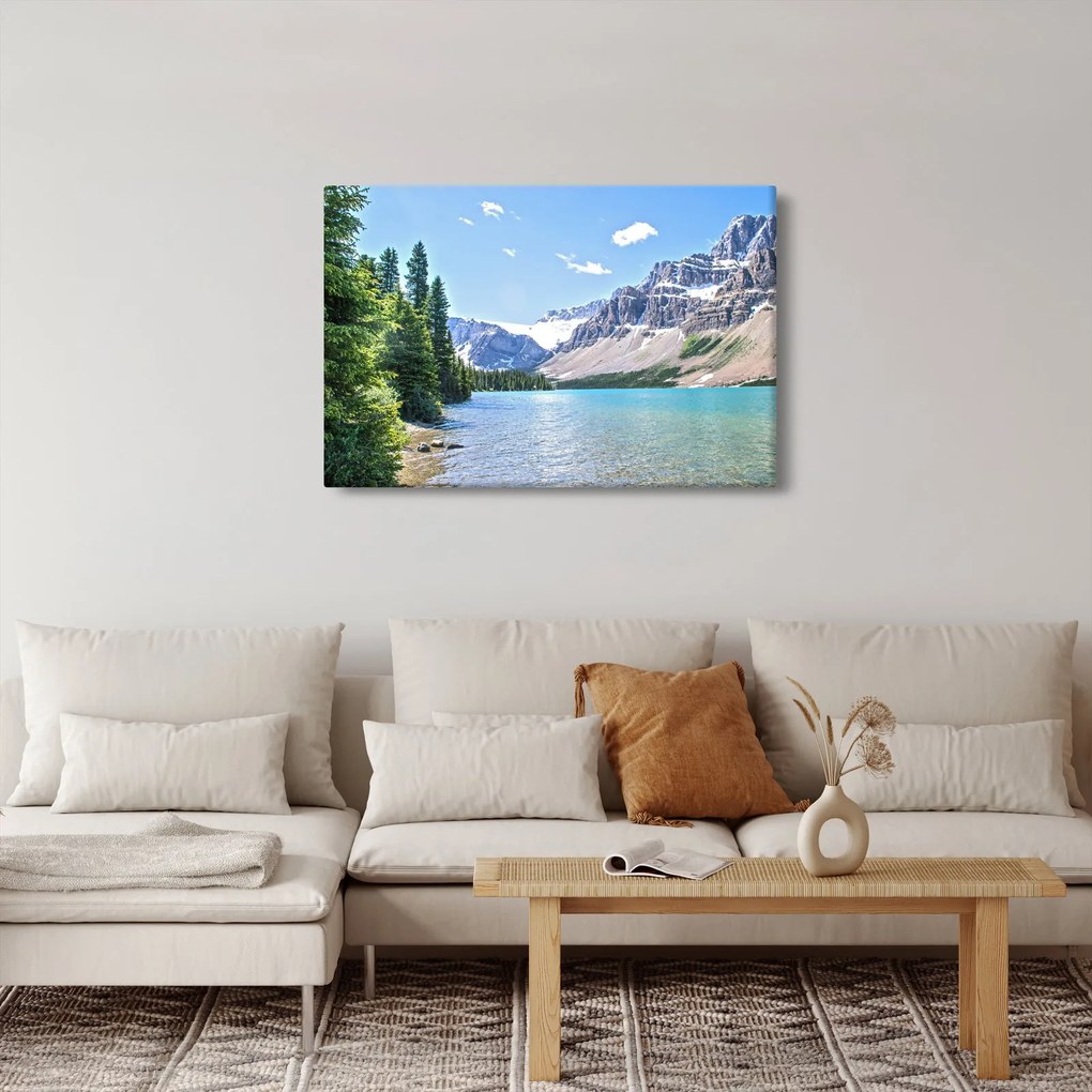 Tablou - Lac Alpin (90x60 cm)