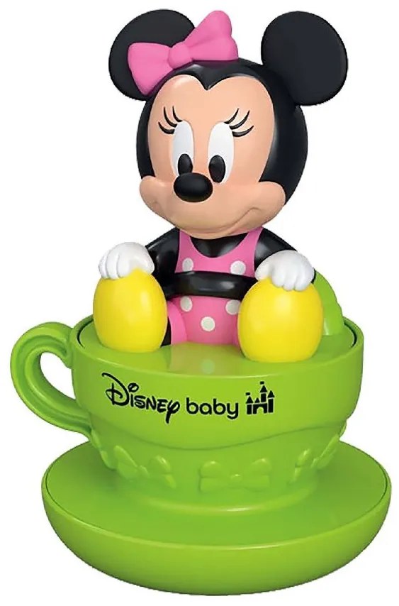 Disney Minnie Bow figurină rotativă pe ceașcă de ceai Clementoni