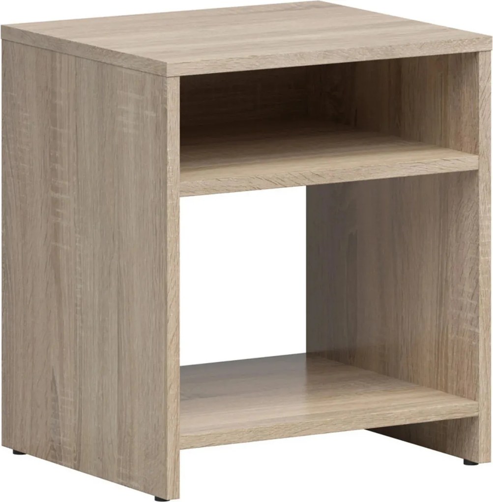 Noptiera NENO, stejar sonoma, PAL laminat, 40x36x46 cm