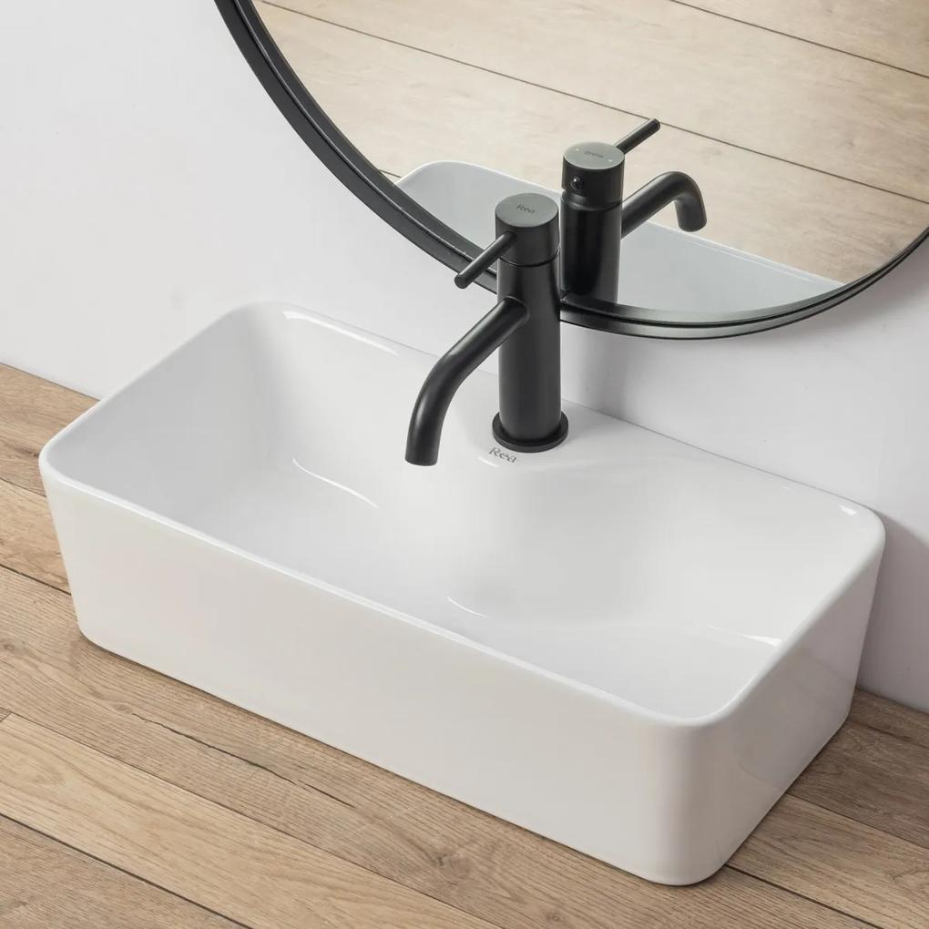 Lavoar Mery Alb ceramica sanitara - 50,5 cm