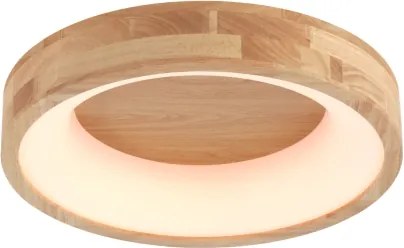 Brilagi-LED Plafonieră FALCON WOOD LED/30W/230V 3000/4000/6000K 45 cm lemn
