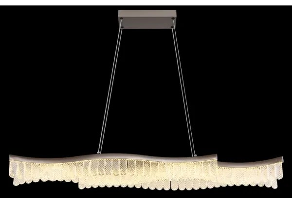 Lustră LED pe cablu Globo 67348H JULIET LED/35W/230V 3200K crom mat