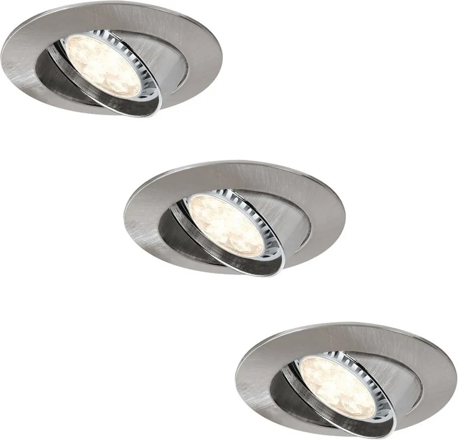 Paulmann 92709 - SET 3xLED-GU10/8W Lampă încastrată 230V