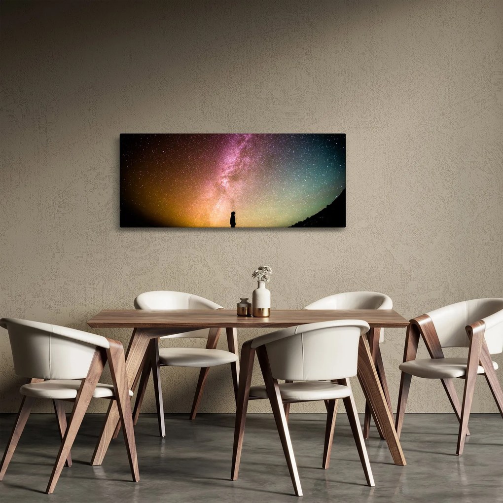 Tablou - cerul plin de stele (120x50 cm)