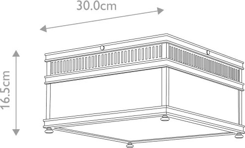 Elstead HOLBORN-F-VDG - Aplica de exterior HOLBORN 2xE27/60W/230V IP44 turcoaz
