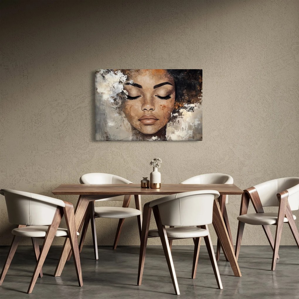 Tablou - Portret de femeie (90x60 cm)