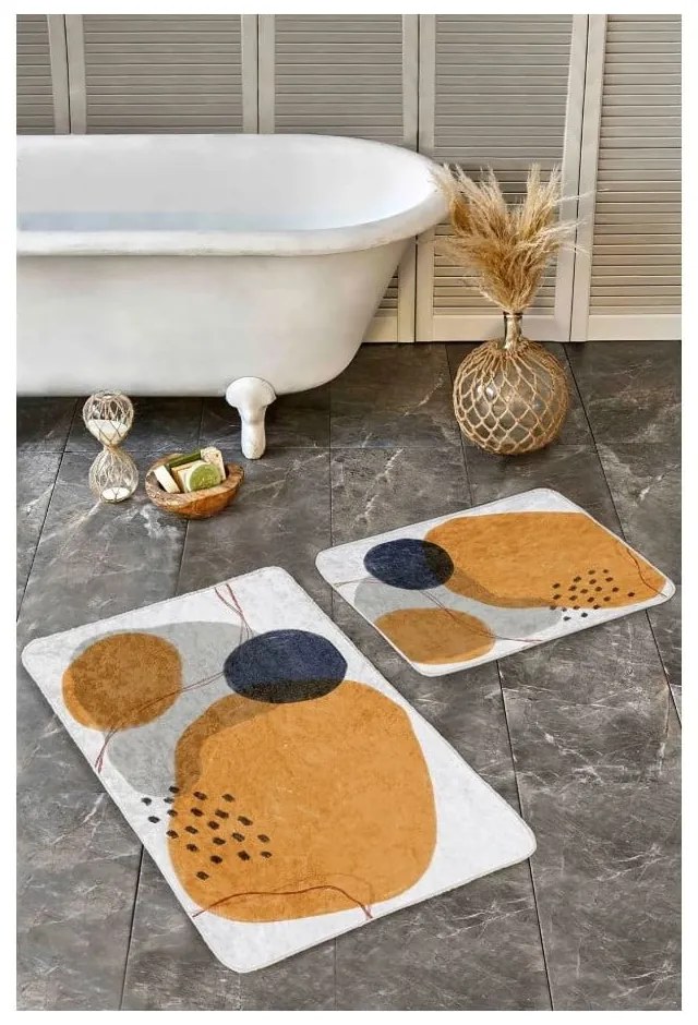 Covorașe de baie 2 buc. din catifea 60x100 cm – Mila Home