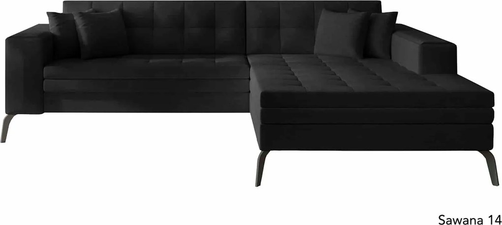 Colțar lemn masiv Extensibil Seren 292x196cm Personalizabil - Monolith 77, Stânga