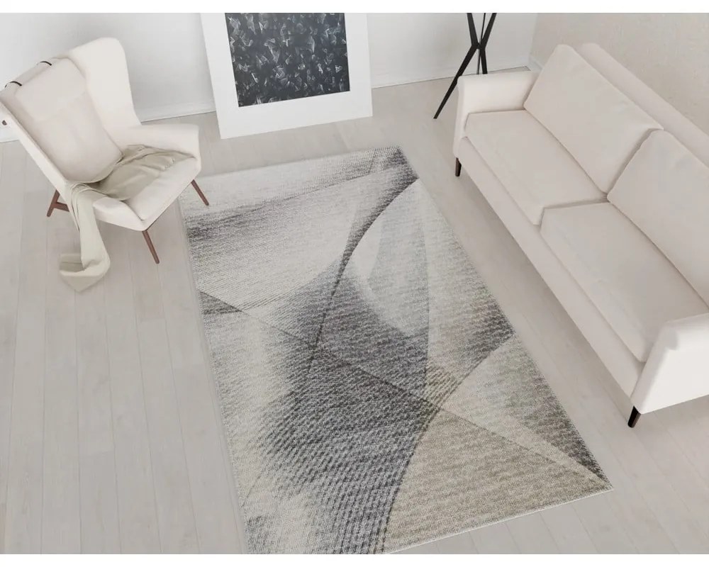 Covor tip traversă albastru/gri deschis lavabil 80x200 cm – Vitaus