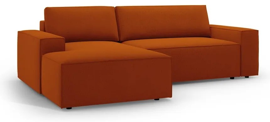 Colțar cărămiziu extensibil (cu colț pe partea stângă ) Jodie – Micadoni Home