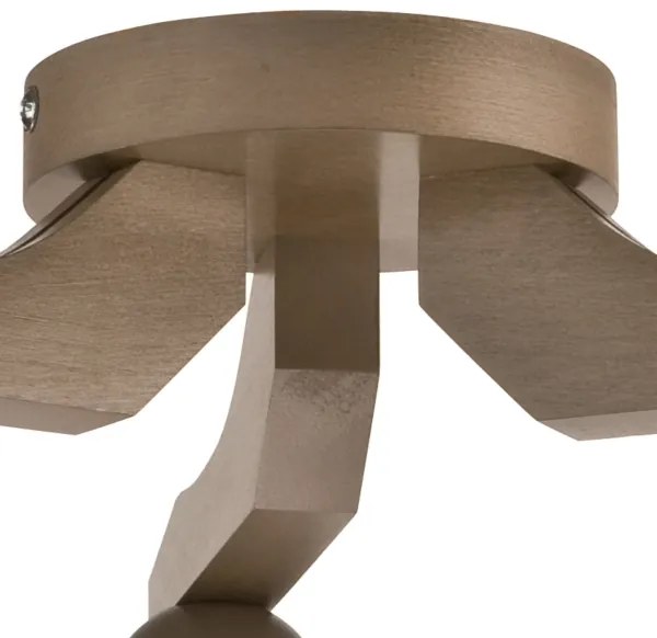 Lustr ADRIANO 3xE27/60W/230V, montaj plafon, finisaj fag