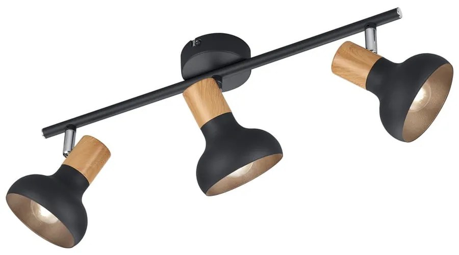 Spot negru mat ø 10 cm Latika – Reality