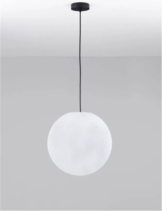 Lustra/Pendul modern iluminat exterior decorativ IP65 MOON D-40cm