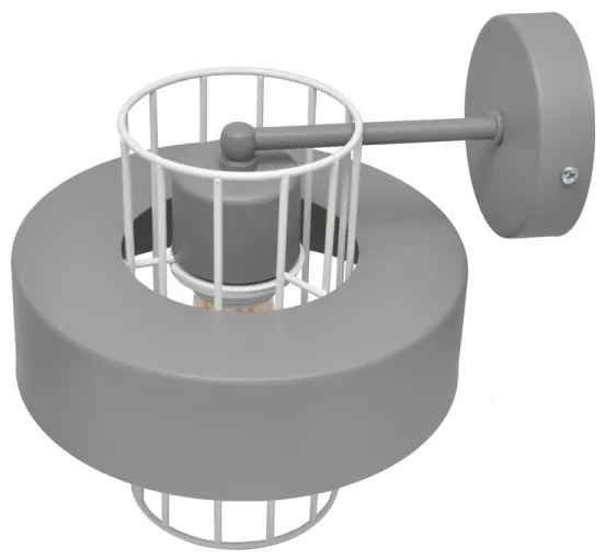 Aplică VOLTA 1xE27/15W/230V gri