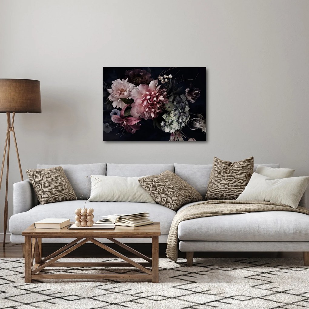Tablou cu buchet (70x50 cm)