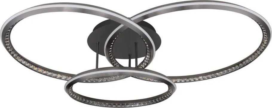 Globo 67329-72 - Plafonieră LED dimabilă ALAINA 72W/230V 2700-6000K+telecomandă