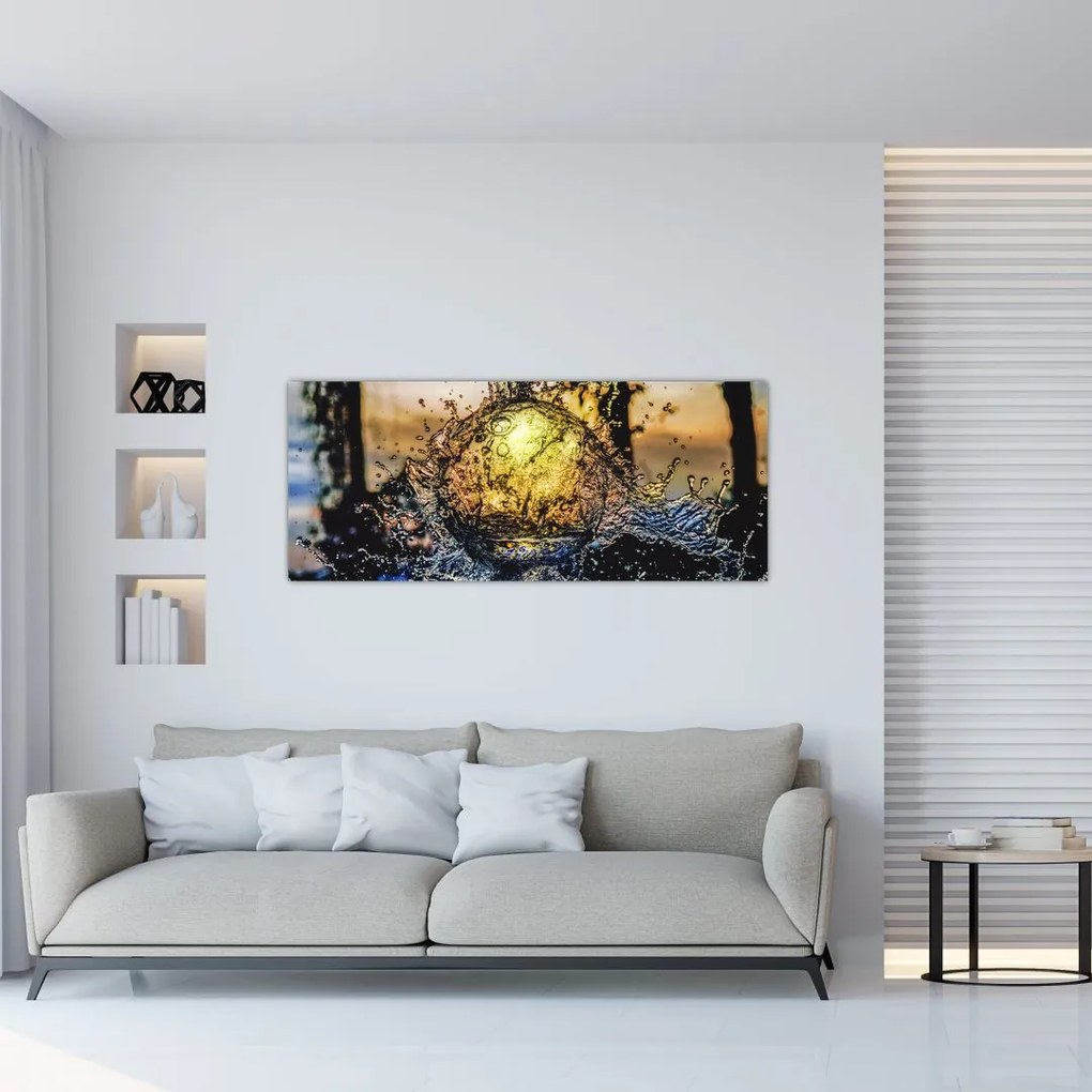 Tablou cu apa (120x50 cm)