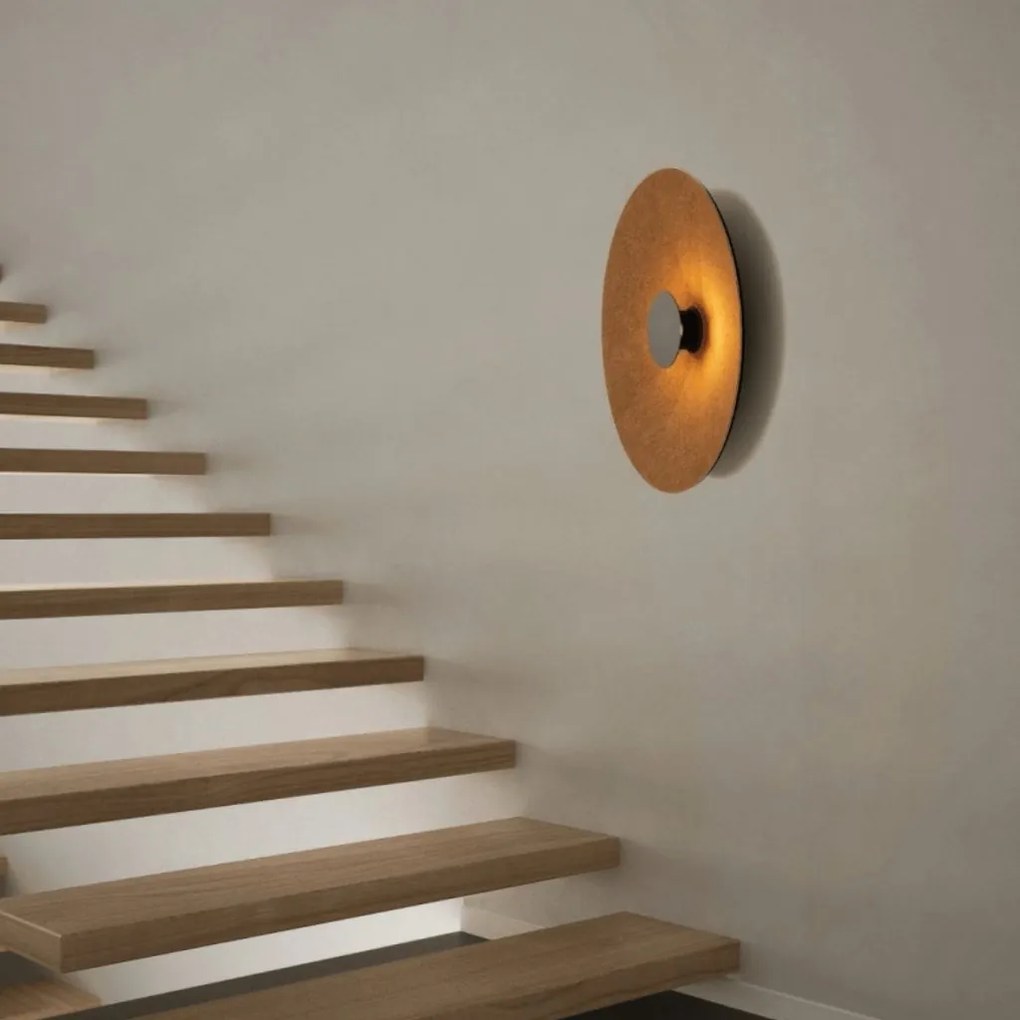 Aplica LED design modern decorativ ACOUSTIC maro, negru ZB-25179