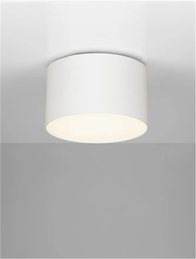 Spot aplicat, Plafoniera LED Luldo alb, 11cm