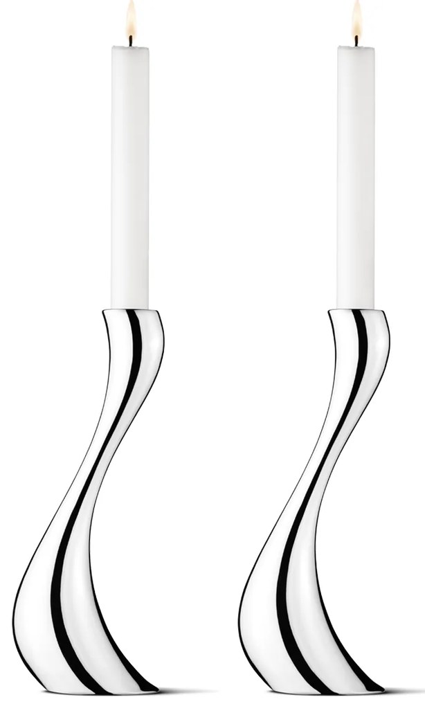 Sfeșnic Cobra 24 cm set 2 buc - Georg Jensen