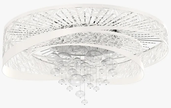 Lustra LED aplicata moderna diametru 100cm, design LUX GLORY 05-CH
