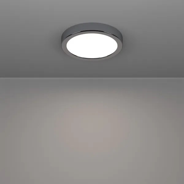 Eglo 901762 - Plafonieră LED pentru baie FUEVA LED/7,5W/230V Ø16,6 cm IP44 crom