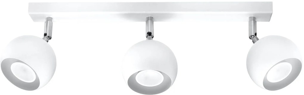 Sollux Lighting Oculare lampă de tavan 3x40 W alb SL.0439