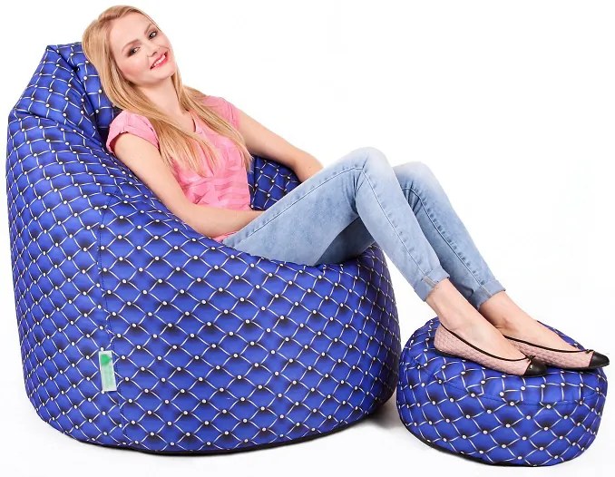 Fotoliu puf Sang XXXXL (suport picioare GRATUIT) (TD 285). 604022