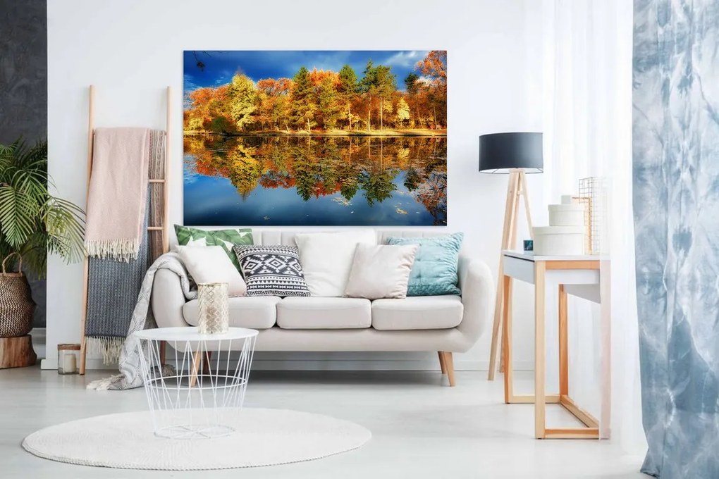Tablou Peisaj Canvas Parcul Crang Buzau - 70x50cm