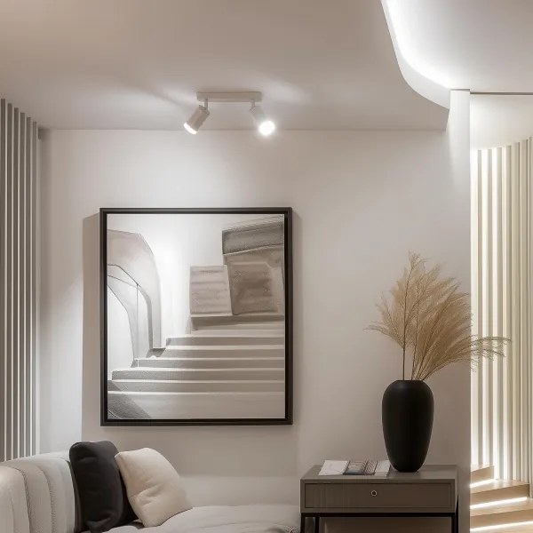 Spot pentru baie Brilagi SELE 2xGU10/30W/230V IP44 alb