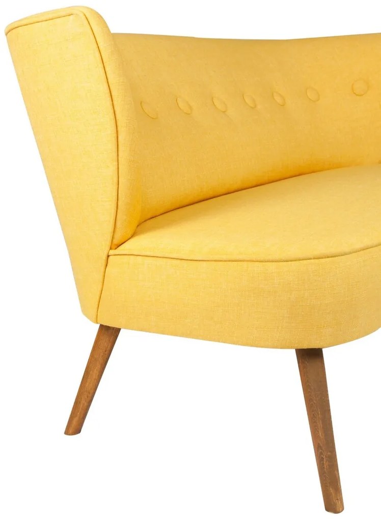 Canapea 2 locuri, Atelier del Sofa, 558ZEN1207, Galben