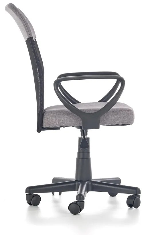 Scaun pentru copii Timmy, gri/negru
