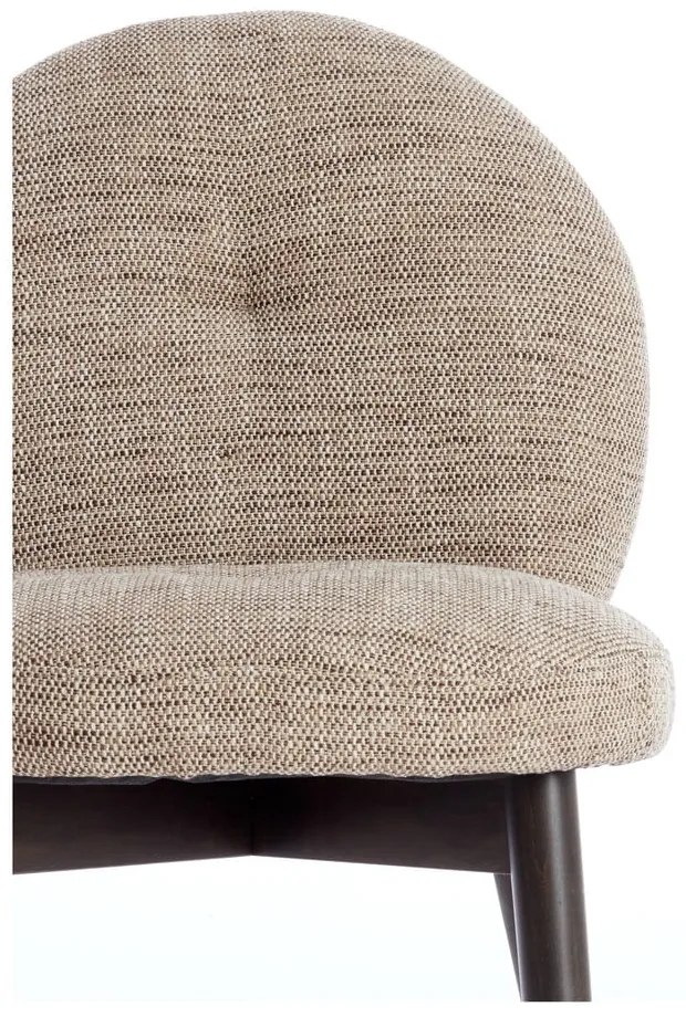 Set de scaune de sufragerie bej 2 buc. tapițat Sinosa – Light &amp; Living