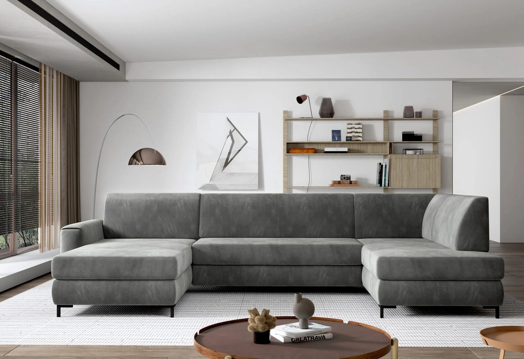 Coltar living Vocal XL pe dreapta - L329 x l175 x h81 cm