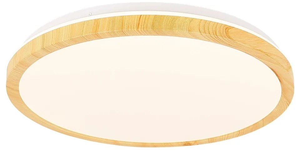 Plafonieră în culoare naturală LED ø 48 cm Gandava – Candellux Lighting