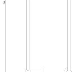 Suport de perete pentru prosoape OMNIRES MP60216BL MODERN PROJECT 60 cm negru mat