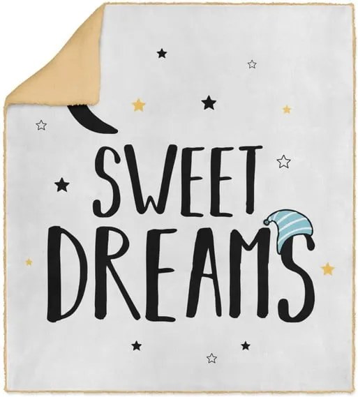 Pătură pentru copii OYO Kids Sweet Dreams, 130 x 160 cm