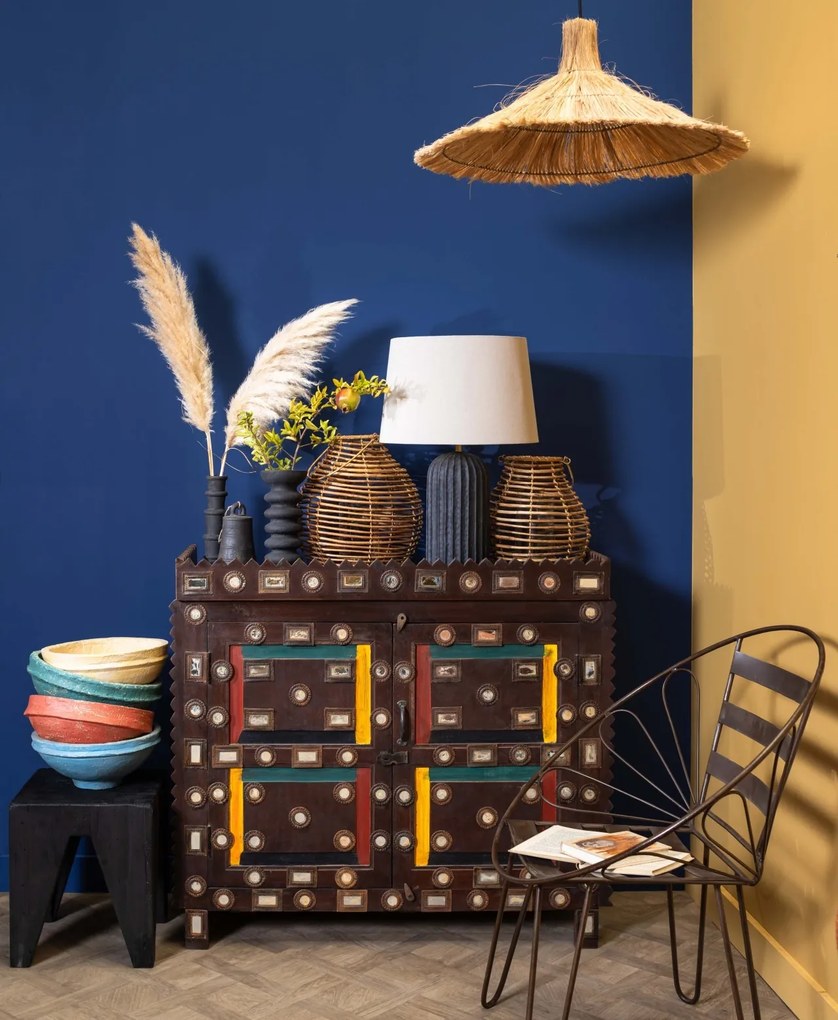 Scaun lounge din metal , "Folia"