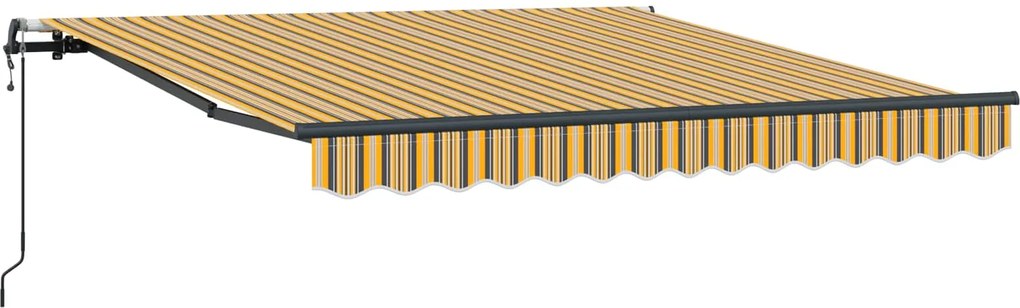 vidaXL Cortina Retractabilă Multicolour 300 x 250 cm
