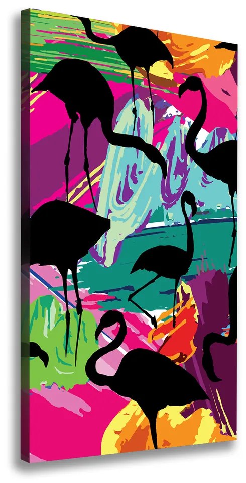 Tablou pe pânză Flamingos