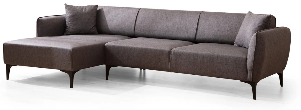 Canapea de colț Belissimo Left - Dark Grey