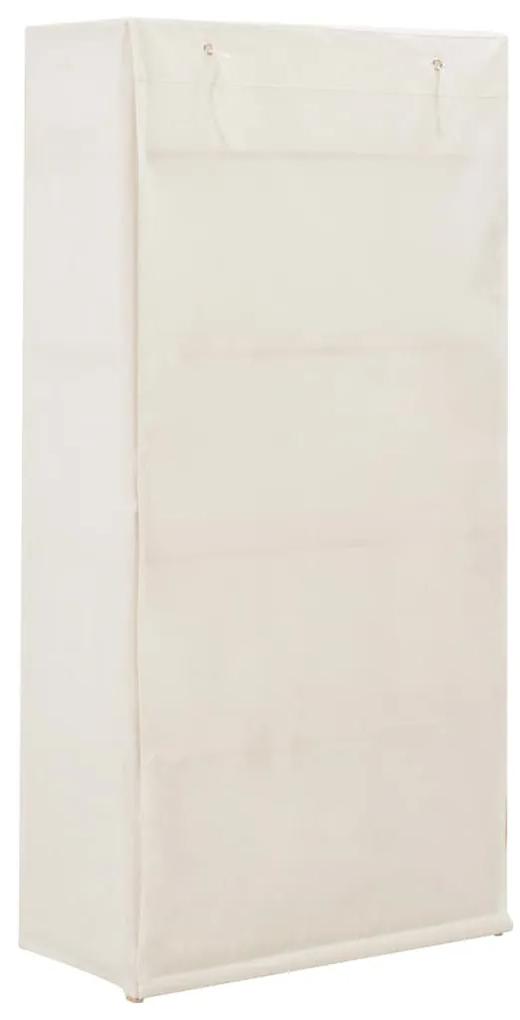 Sifonier, alb, 79 x 40 x 170 cm, material textil Alb, 79 x 40 x 170 cm, 1, tesatura