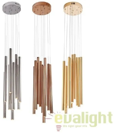 Lustra LED dimabila design Premium Class Quality ORGANIC FAT GOLD P0265D MX